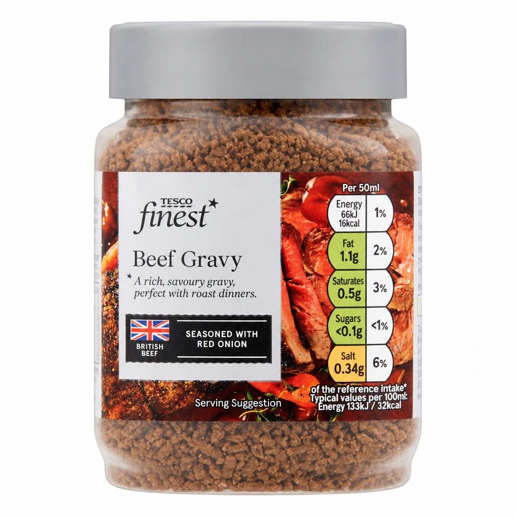 Tesco Finest British Beef & Red Onion Gravy Granules 200G