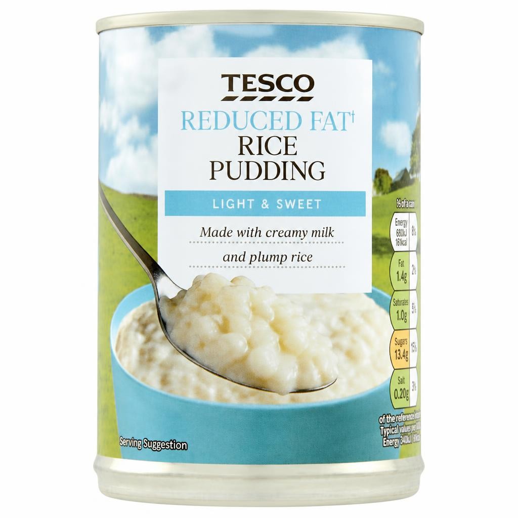 Tesco Reduced Fat Rice Pudding 400G