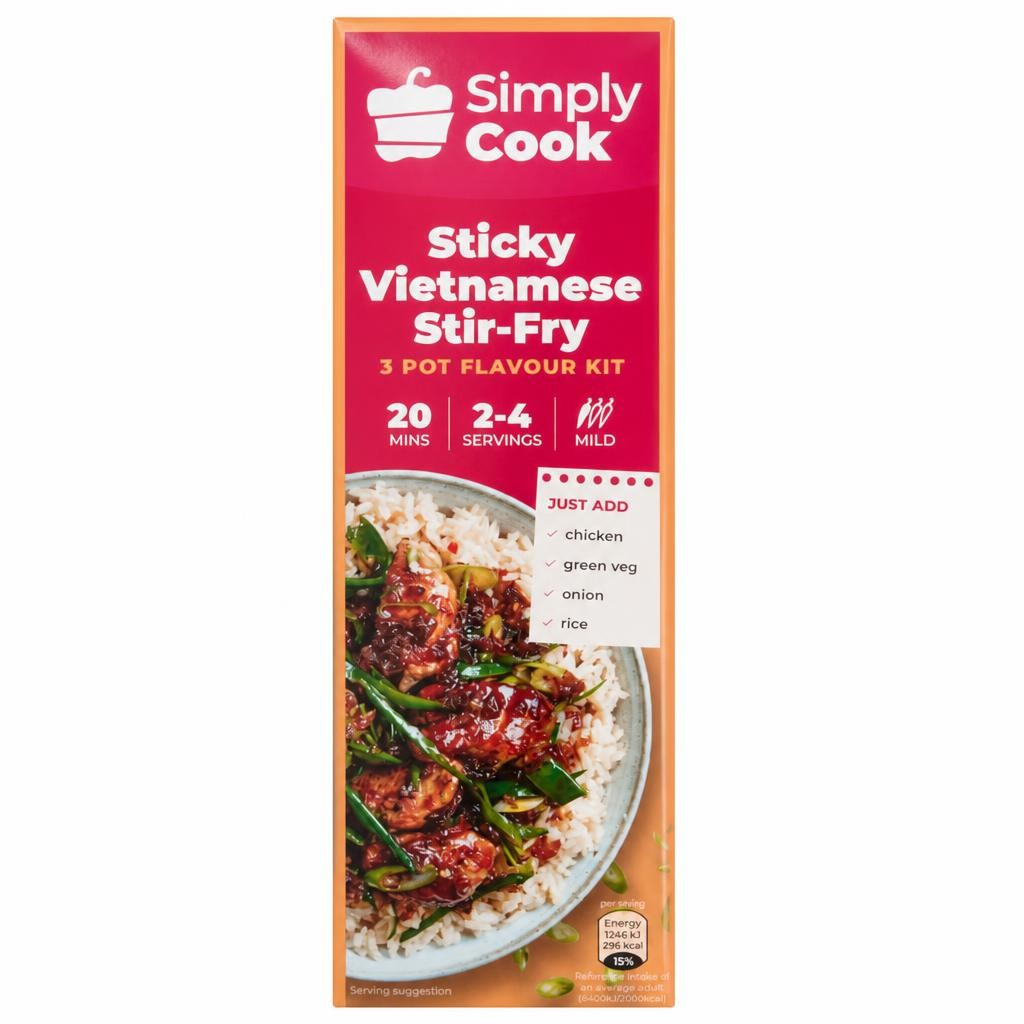 Simply Cook Sticky Vietnamese Stir-Fry 85g