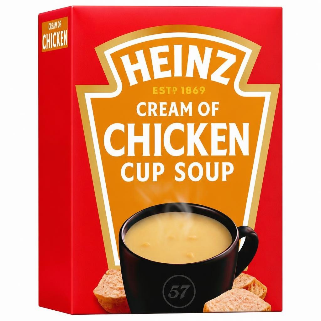 Heinz Cream Of Chicken Cup Soup 4 Pack 68G