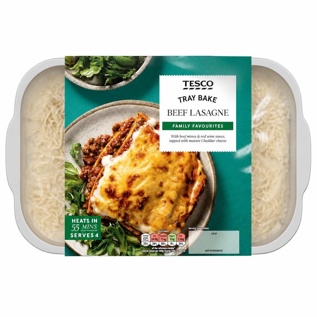 Tesco Beef Lasagne 1.5Kg