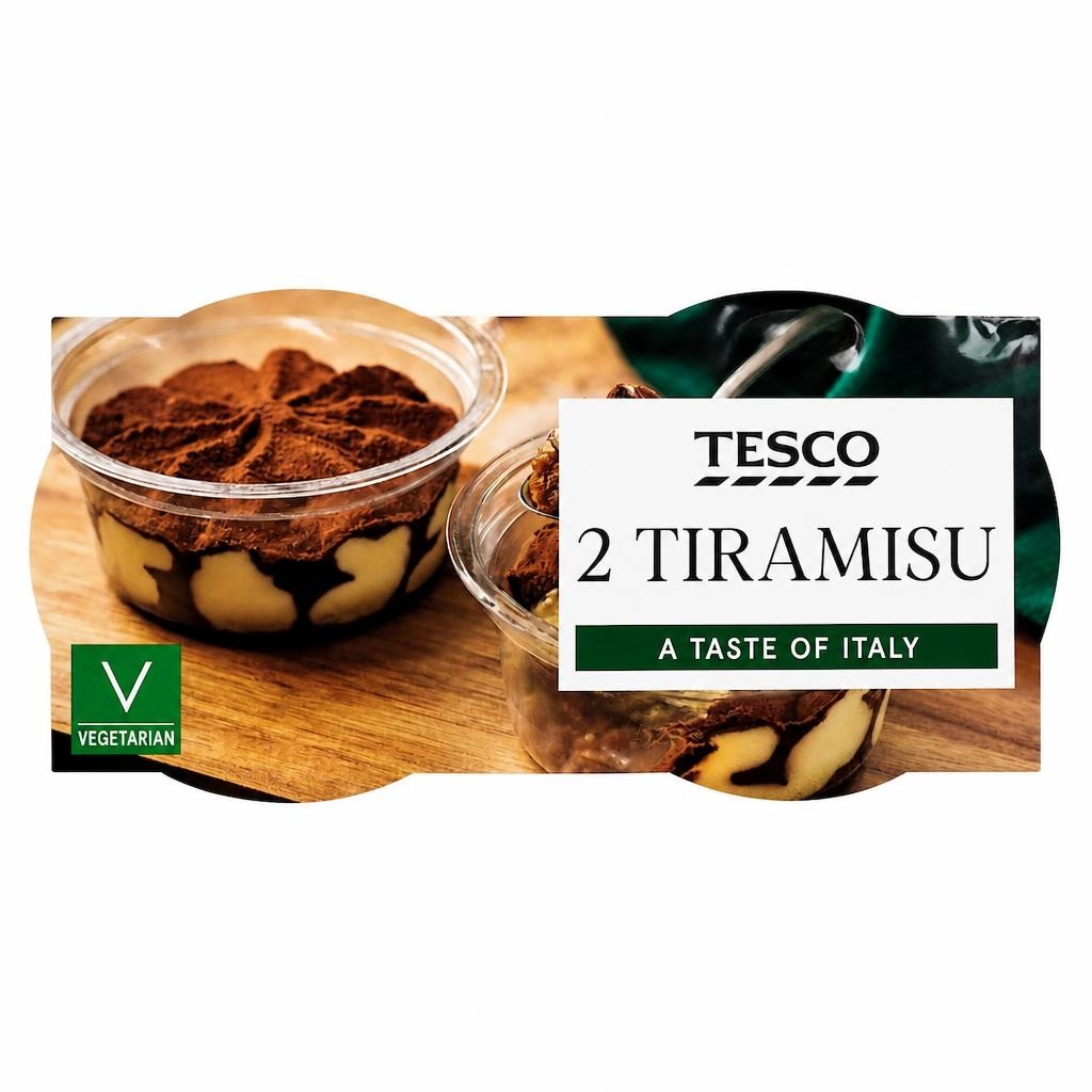 Tesco Tiramisu 2 x 85g