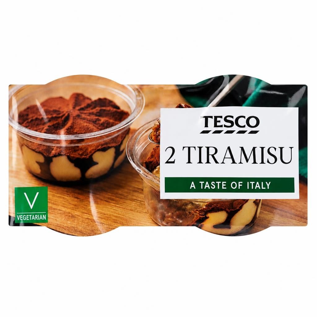 Tesco Tiramisu 2 x 85g