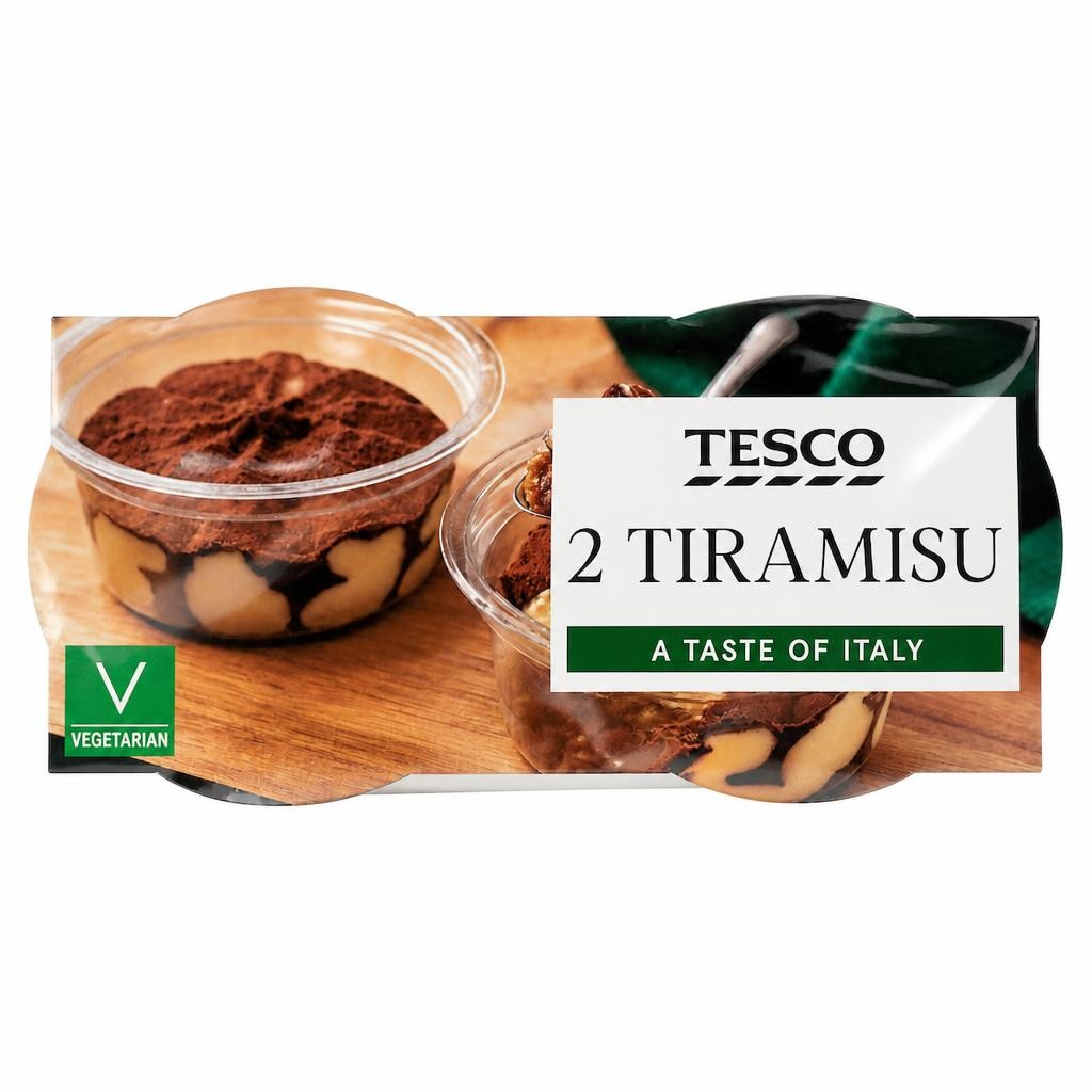 Tesco Tiramisu 2 x 85g