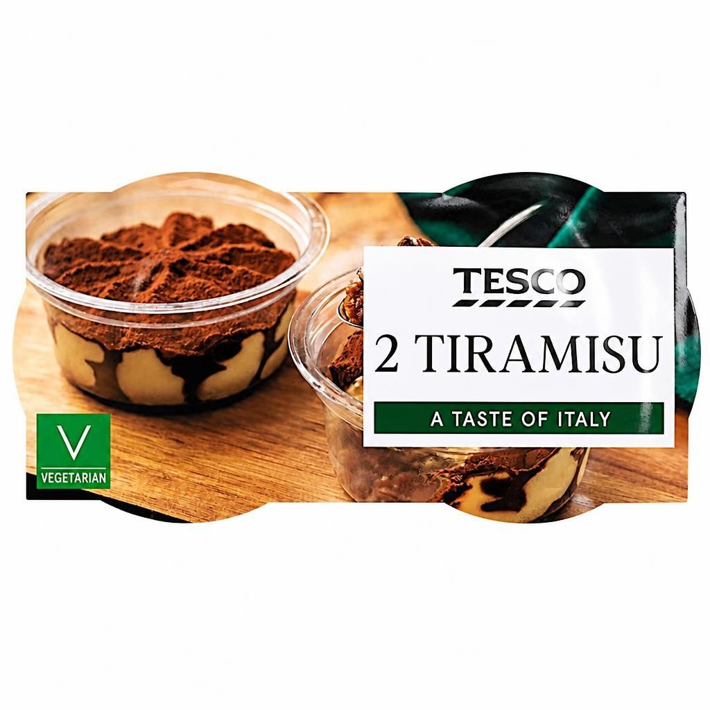 Tesco Tiramisu 2 x 85g