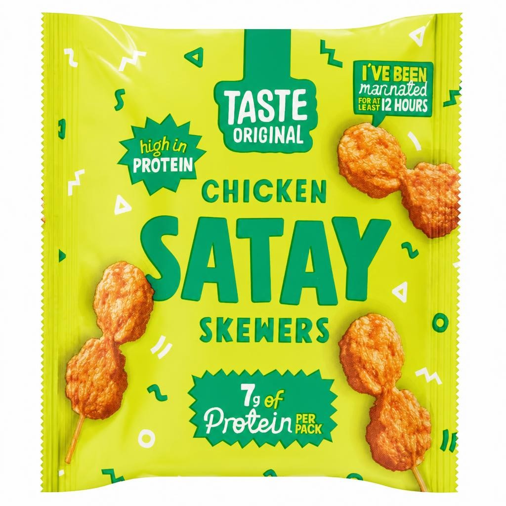 Taste Original Chicken Satay Snack 40G