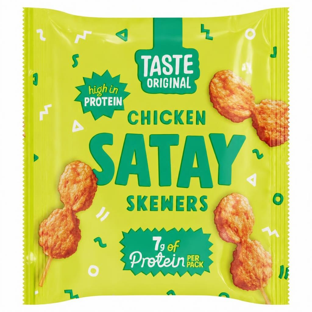 Taste Original Chicken Satay Snack 40G