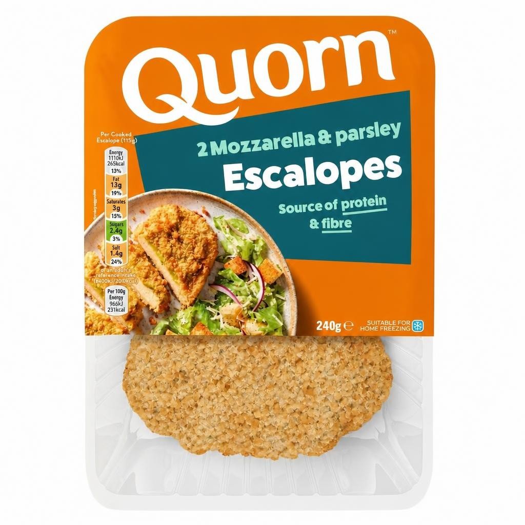 Quorn Mozzarella & Pesto Escalope 240G