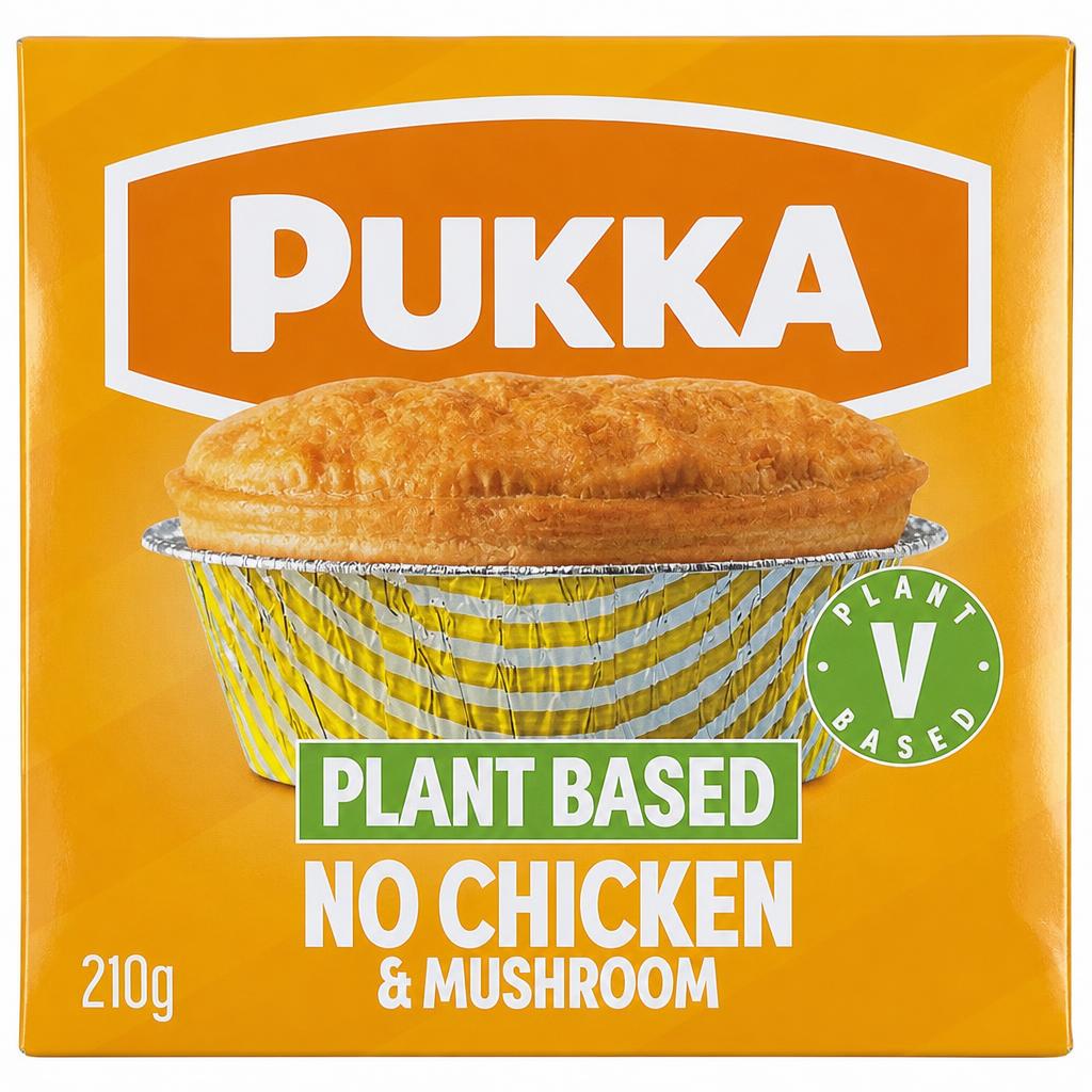 Pukka Vegan Chicken & Mushroom Pie