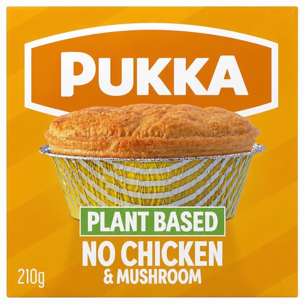 Pukka Vegan Chicken & Mushroom Pie