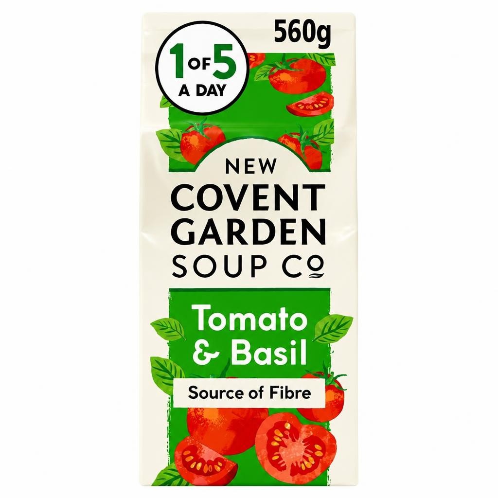 New Covent Garden Tomato & Basil Soup 560G