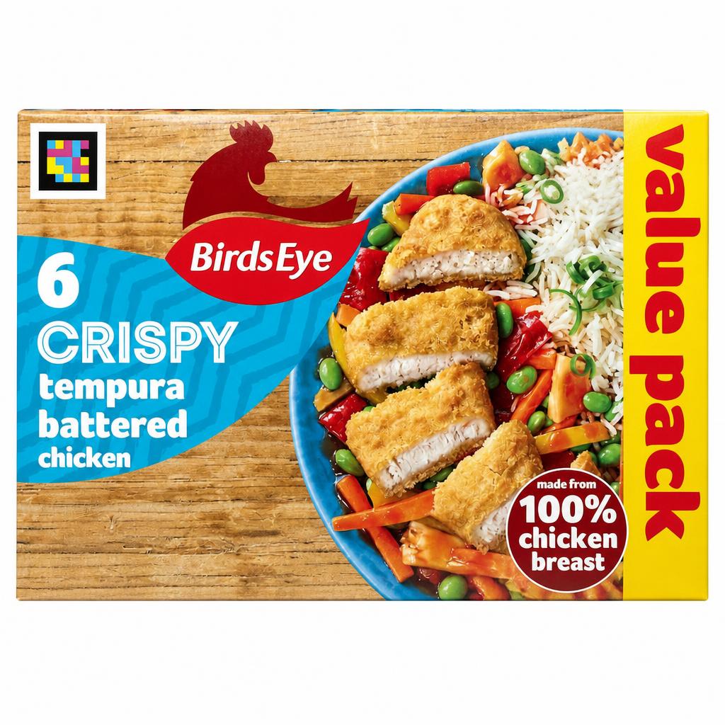 Birds Eye Crispy Chicken in Tempura Batter 510g