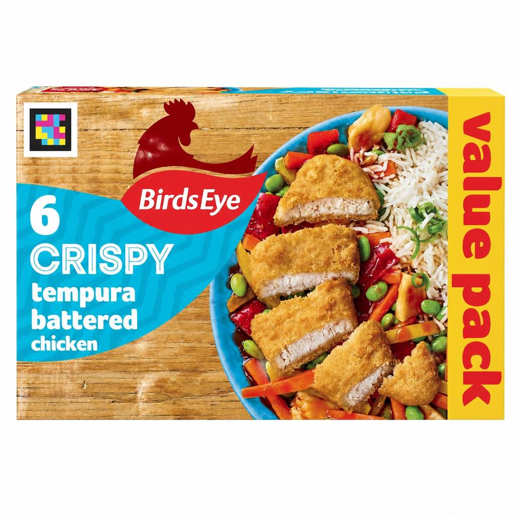 Birds Eye Crispy Chicken in Tempura Batter 510g