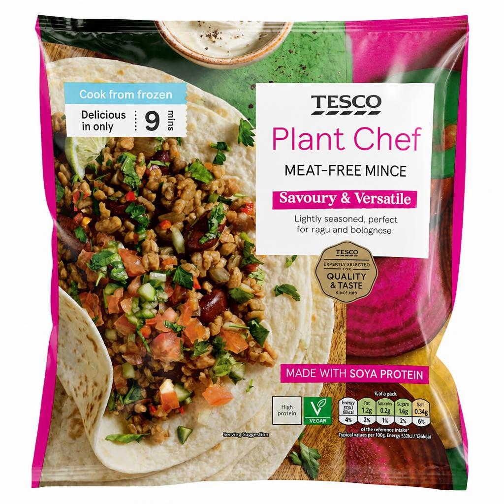Tesco Plant Chef Meat Free Mince 454G