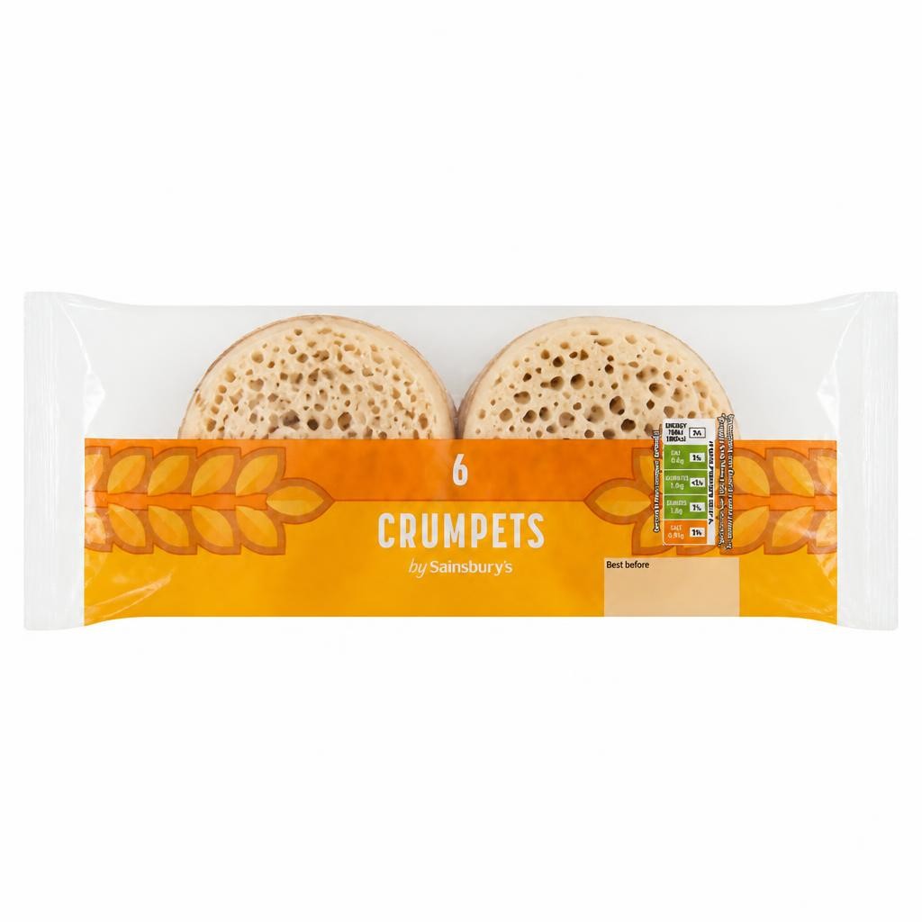 Sainsbury's Crumpets x6