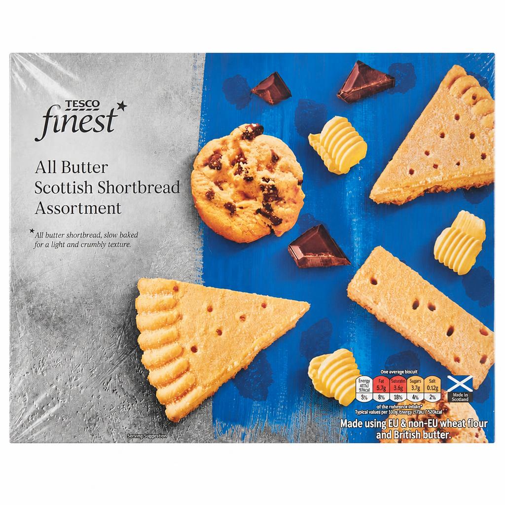 Tesco Finest Scottish Shortbread Assortment 400G