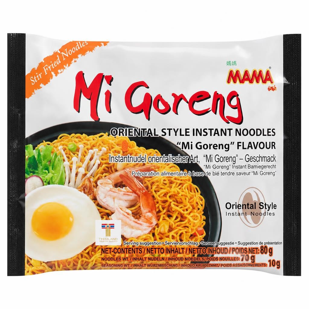 Mama Mi Goreng Oriential Style Instant Noodles 80G