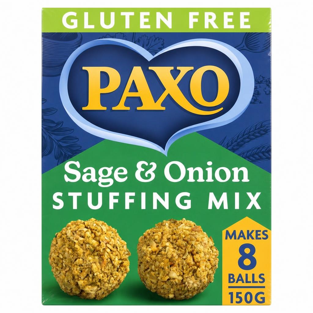 Paxo Gluten Free Stuffing Mix - Sage & Onion 150g