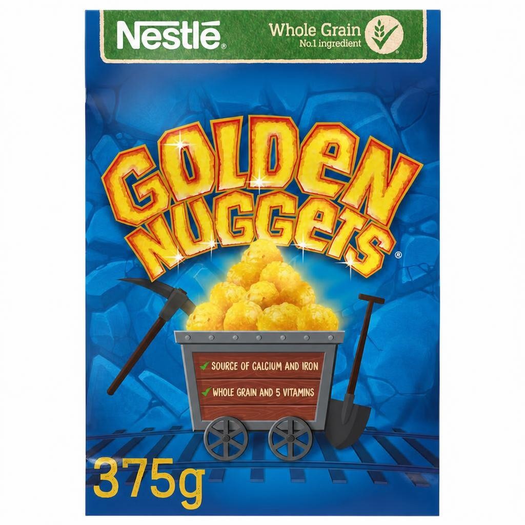 Nestlé Golden Nuggets Breakfast Cereal 375g