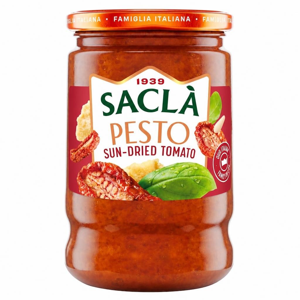 Sacla Sun Dried Tom Pesto 190G