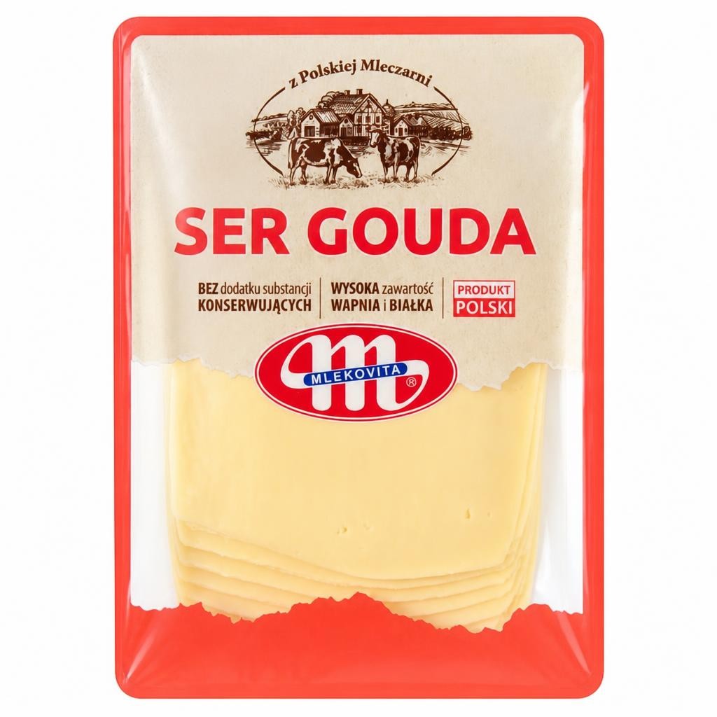 Mlekovita Gouda Cheese Slices 150g