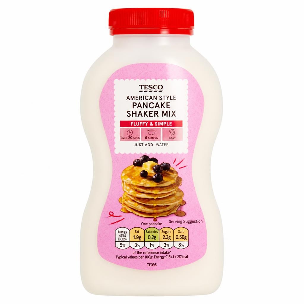 Tesco American Style Pancake Shaker Mix 155G