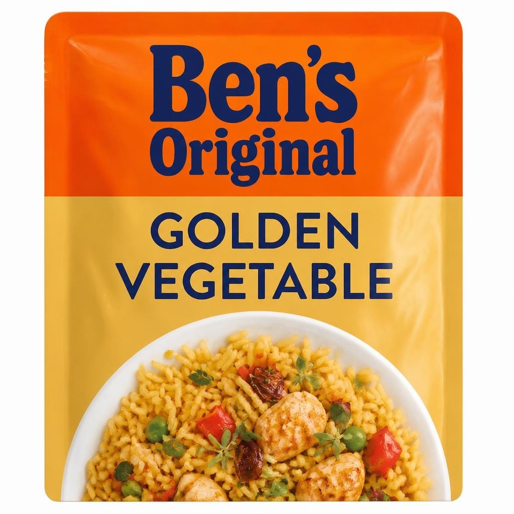 Ben's Original Golden Vegetable Microwave Rice 220G