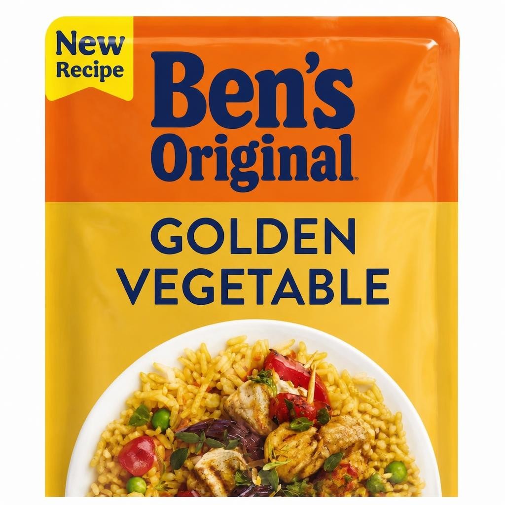 Ben's Original Golden Vegetable Microwave Rice 220G