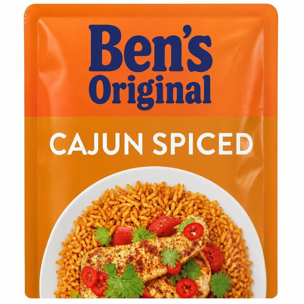 Ben's Original Cajun Spiced Microwave Rice 220G