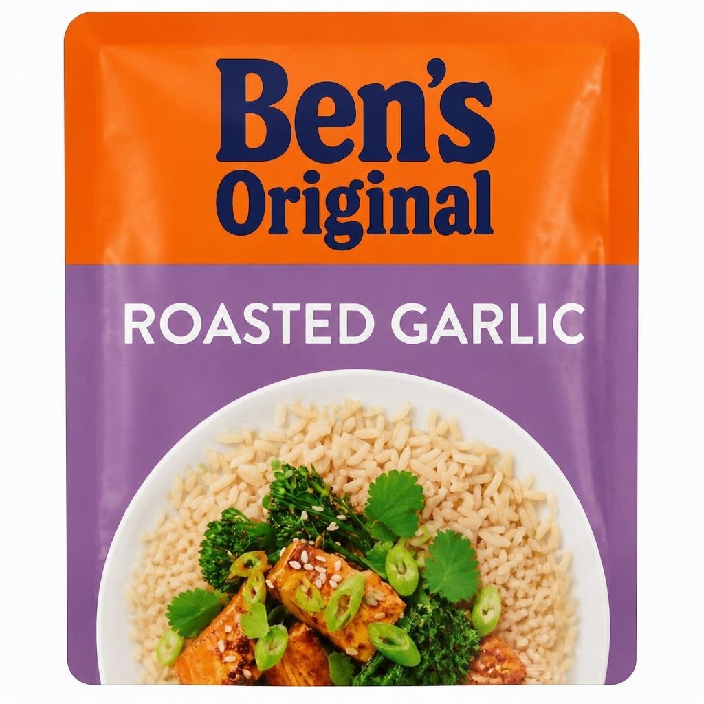 Ben's Original Roasted Garlic Microwave Rice 220g