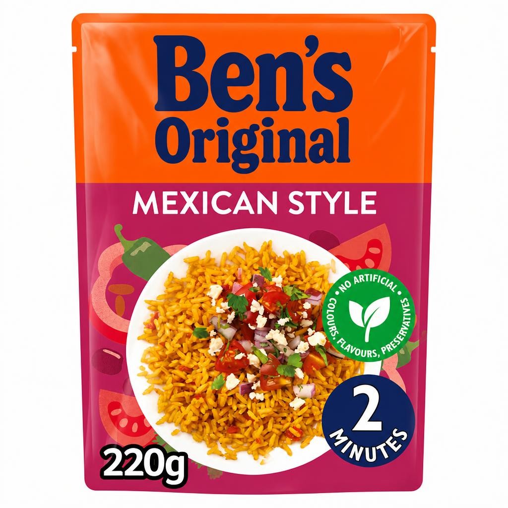 Ben's Original Mexican Style Microwave Rice 220G
