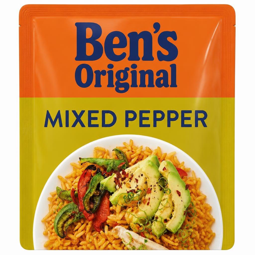 Ben's Original Mixed Pepper Microwave Rice 220g