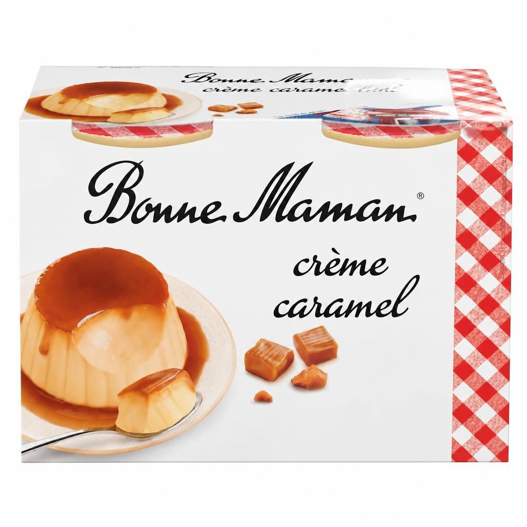 Bonne Maman Creme Caramel Dessert 4 x 100g