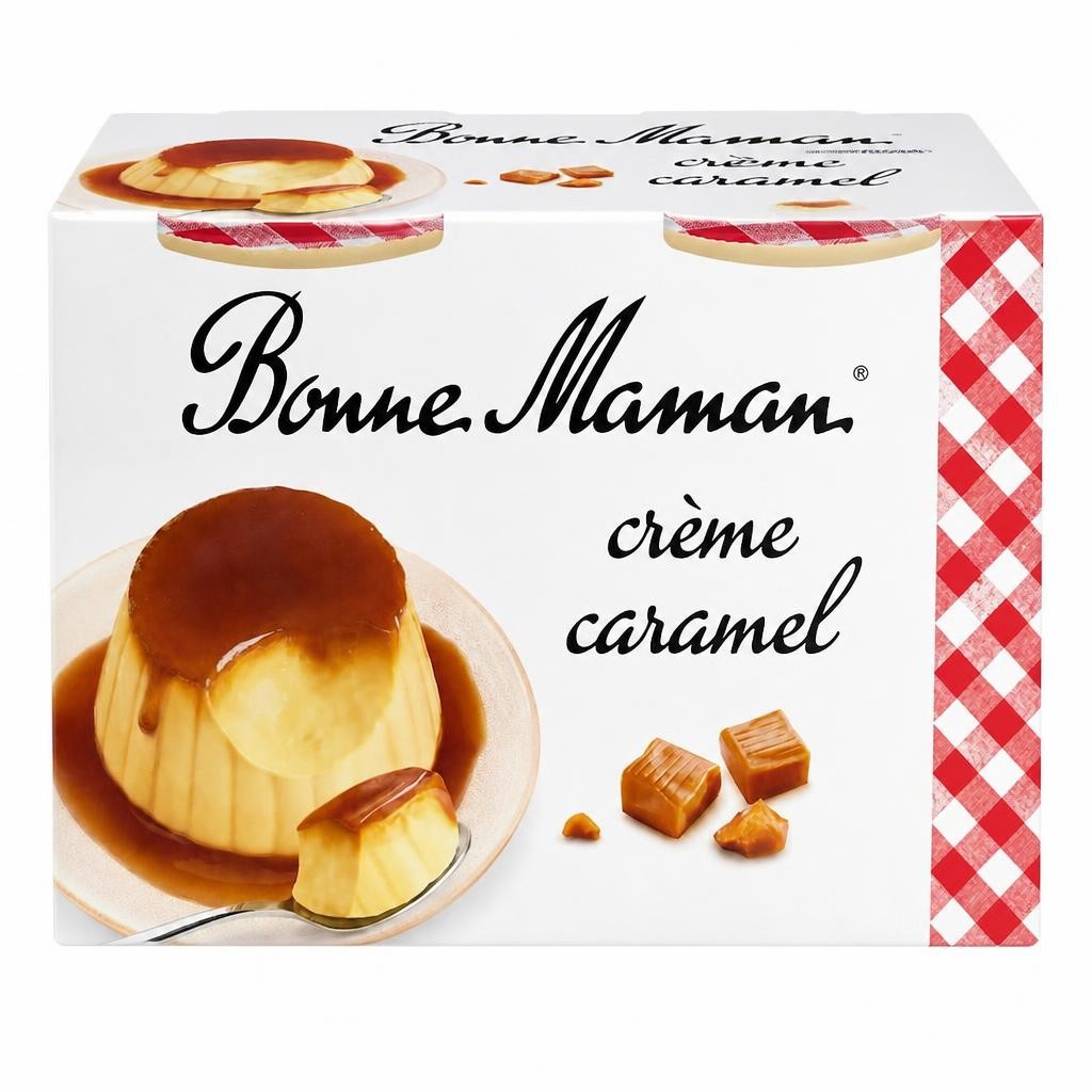 Bonne Maman Creme Caramel Dessert 4 x 100g