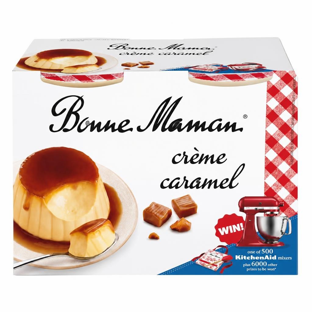 Bonne Maman Creme Caramel Dessert 4 x 100g