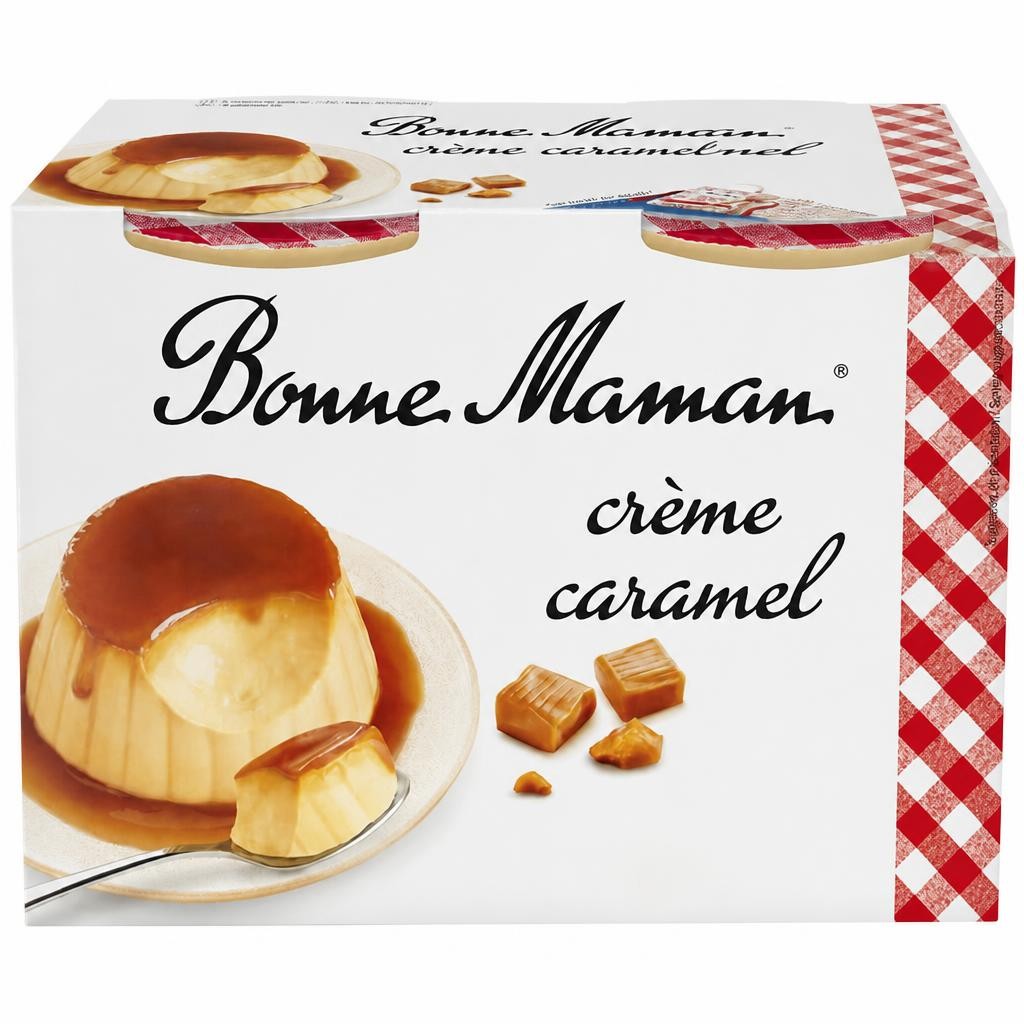 Bonne Maman Creme Caramel Dessert 4 x 100g