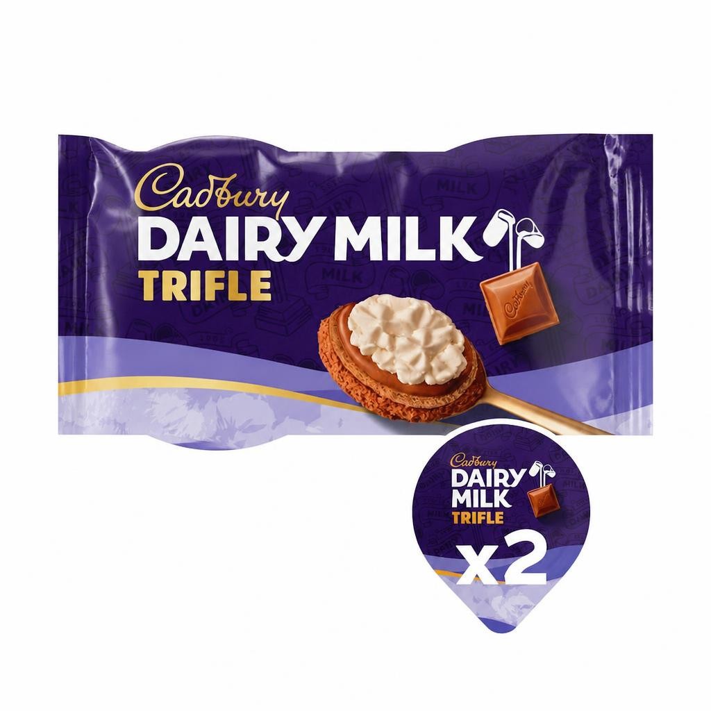 Cadbury Dairy Milk Trifle 2 x 90g