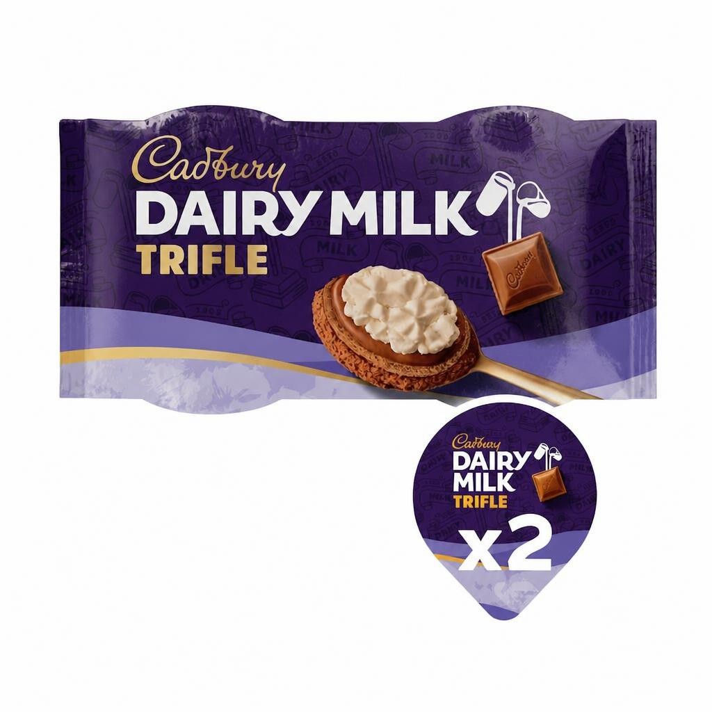 Cadbury Dairy Milk Trifle 2 x 90g