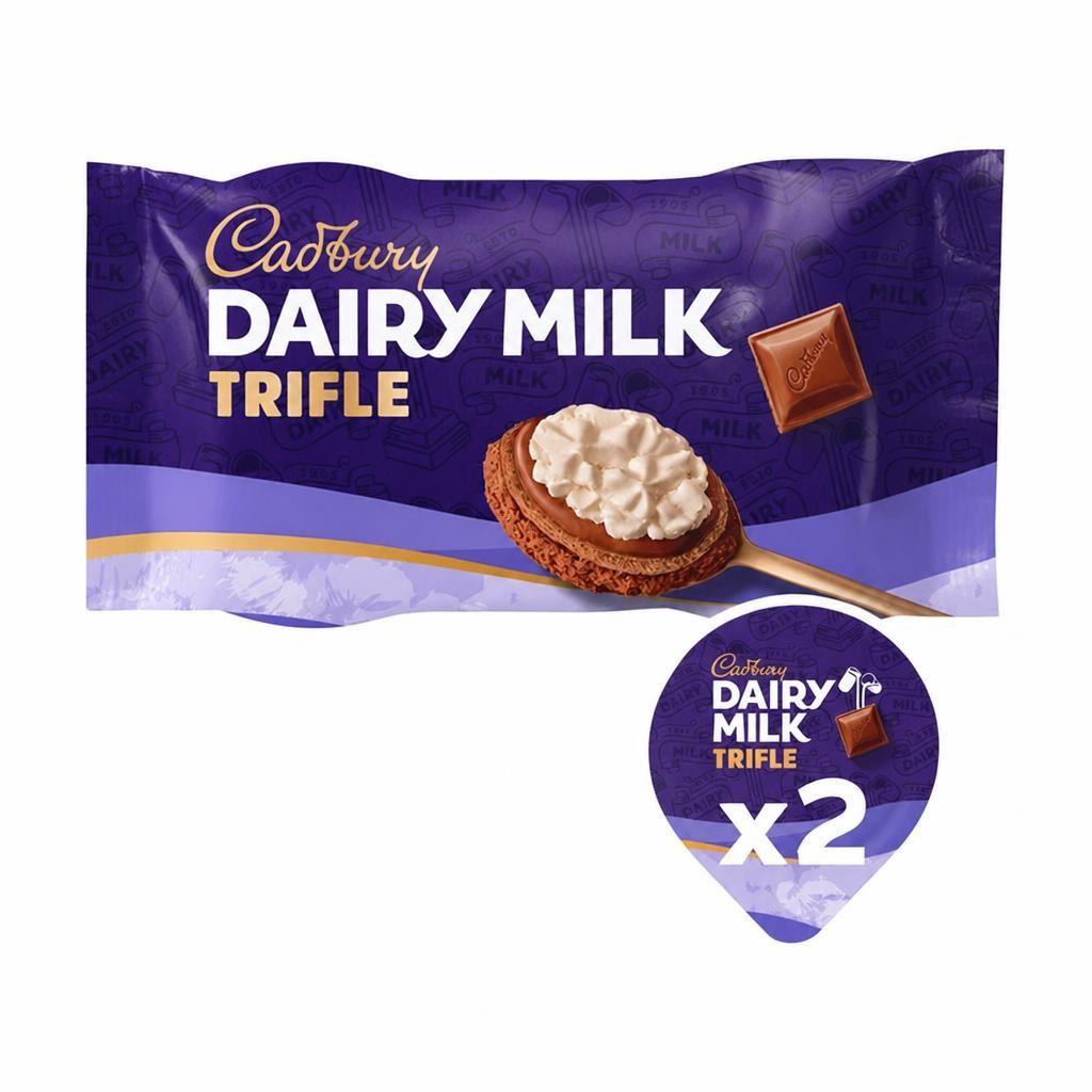 Cadbury Dairy Milk Trifle 2 x 90g