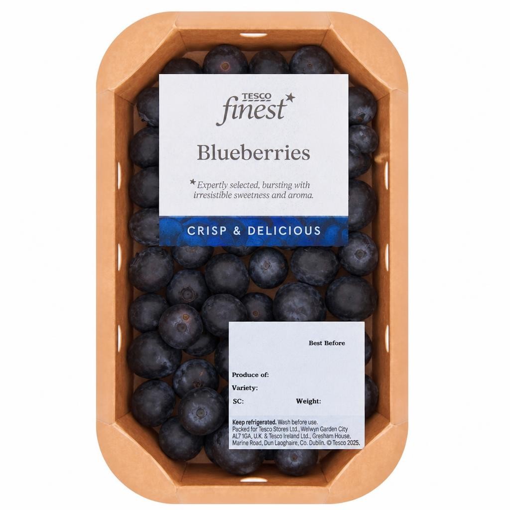 Tesco Finest Blueberries 150G