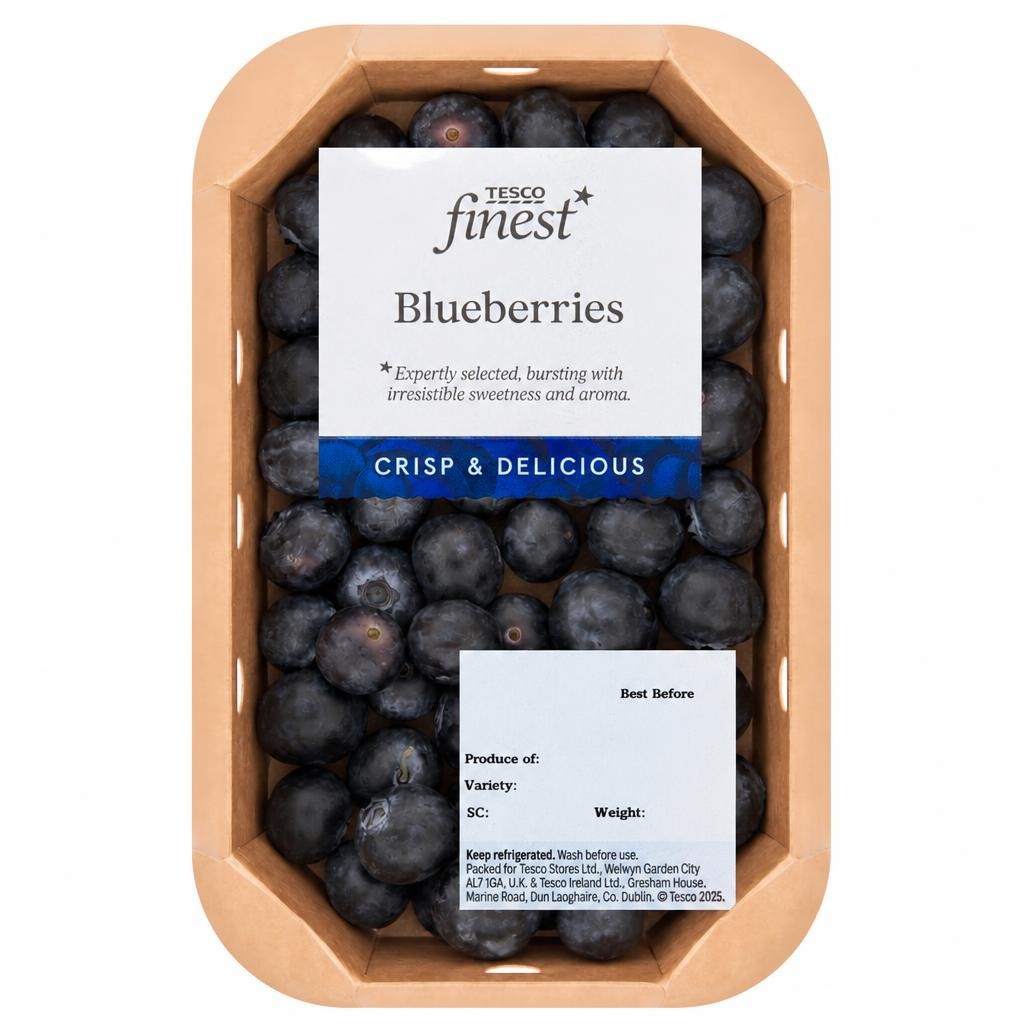 Tesco Finest Blueberries 150G