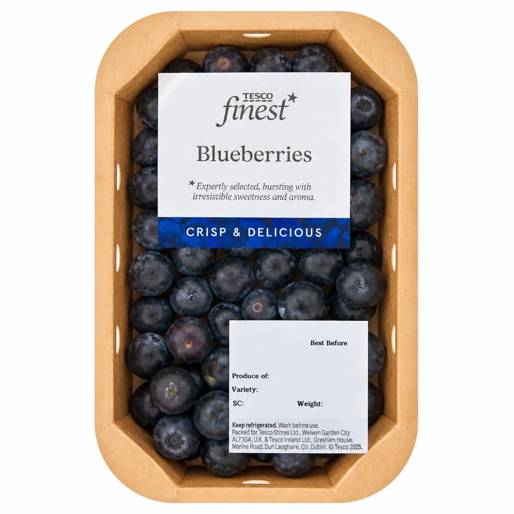 Tesco Finest Blueberries 150G