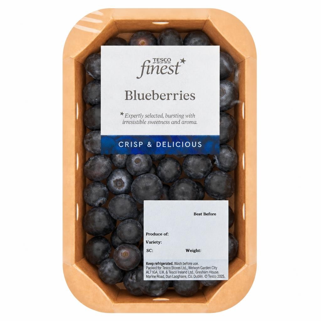 Tesco Finest Blueberries 150G