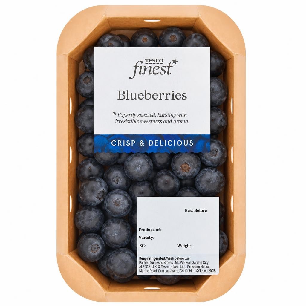 Tesco Finest Blueberries 150G