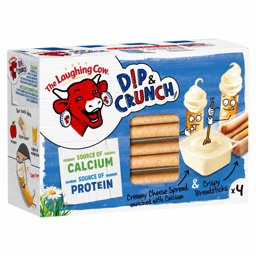 The Laughing Cow Cheese Dip & Crunch Spread 140 G