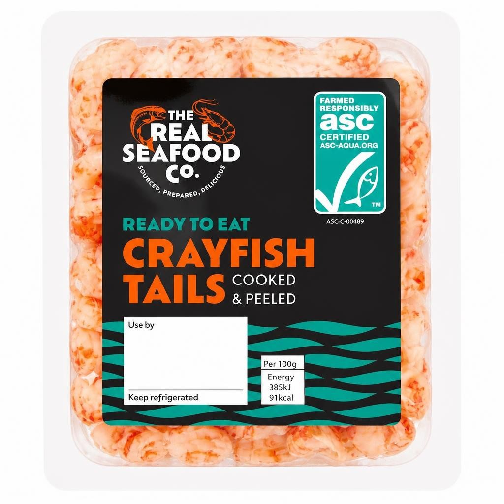 The Real Seafood Co. Crayfish Tails Ready To Eat 100G