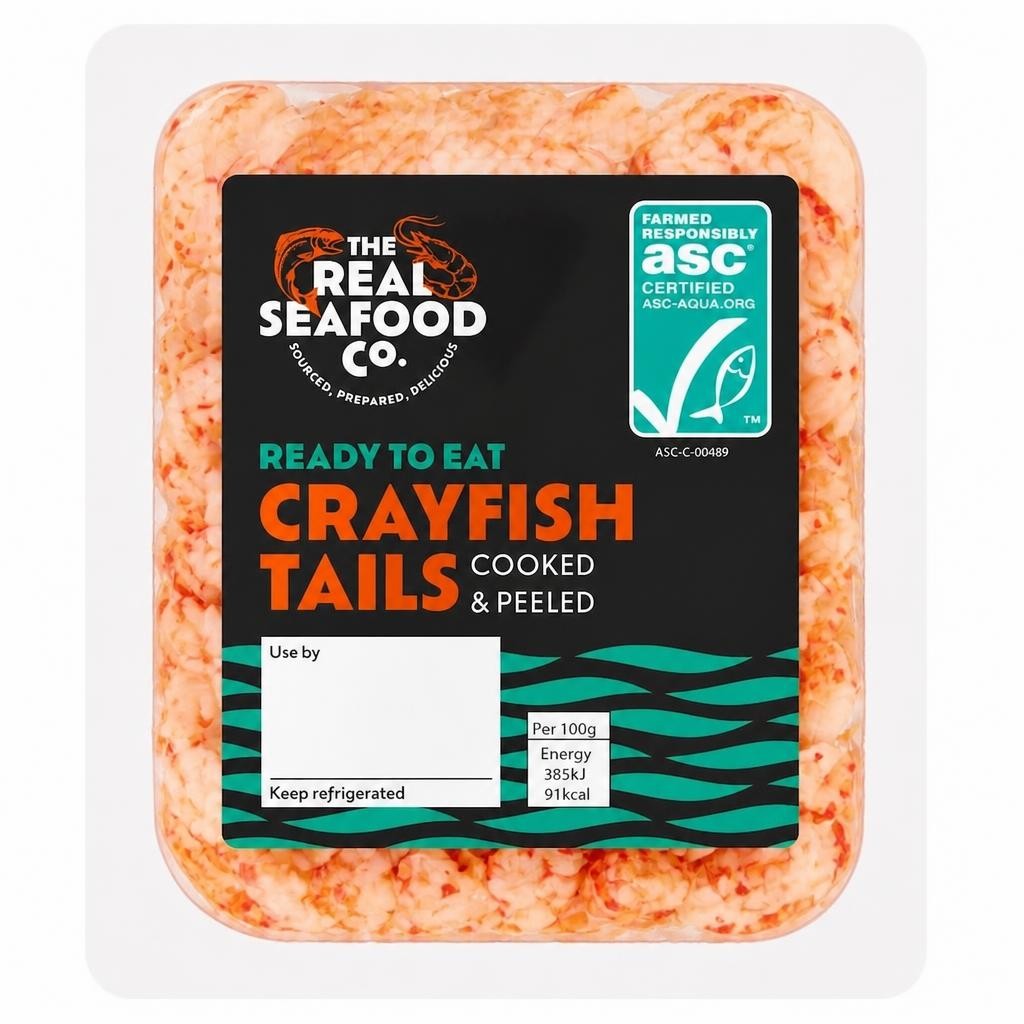 The Real Seafood Co. Crayfish Tails Ready To Eat 100G