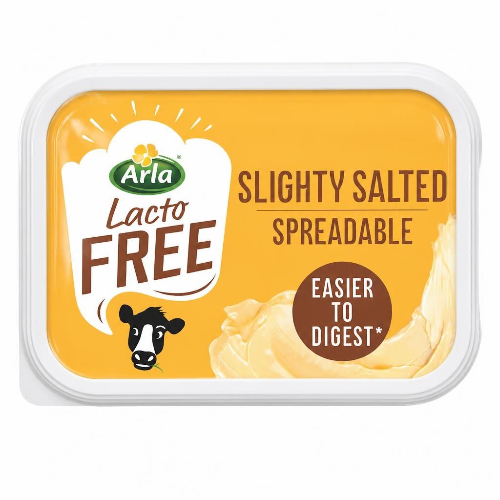 Arla LactoFREE Slightly Salted Spreadable Blend of Butter and Rapeseed Oil 250g