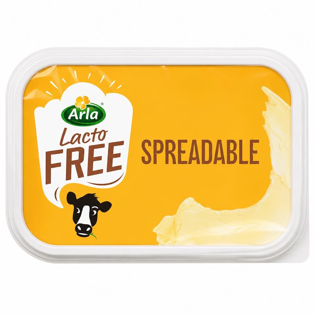 Arla LactoFREE Slightly Salted Spreadable Blend of Butter and Rapeseed Oil 250g