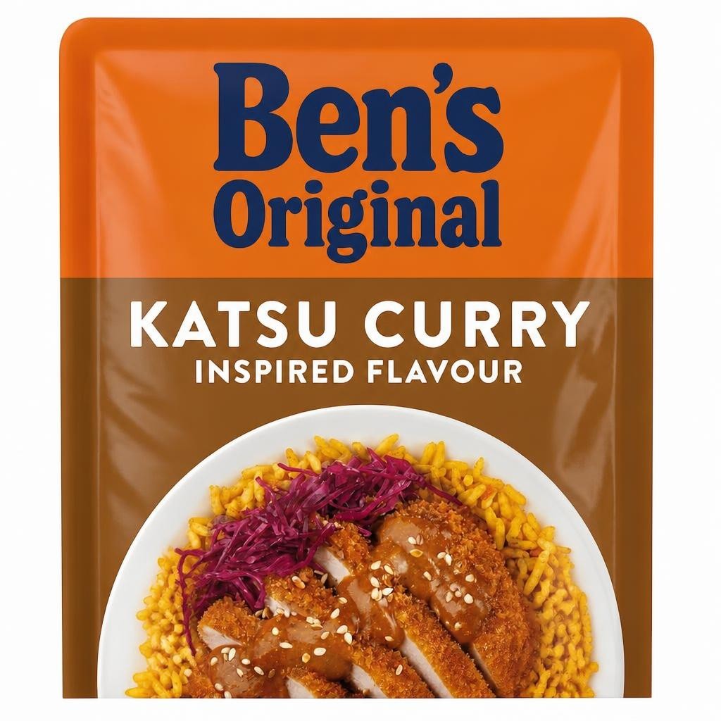 Ben's Original Katsu Curry Microwave Rice 220G
